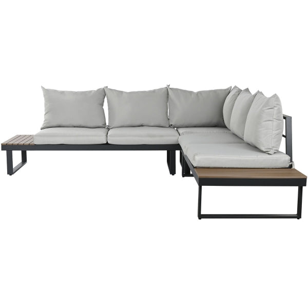 HOME ESPRIT BANK EN TAFEL  (227 X 159 X 64 CM)