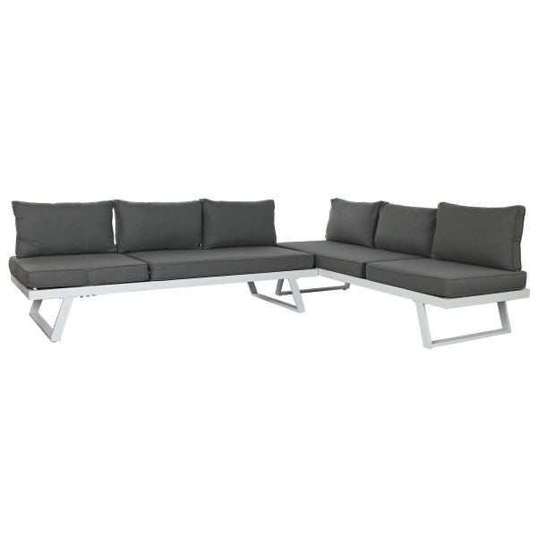 HOME ESPRIT BANK EN TAFEL SET METAAL (130 X 68 X 65 CM)