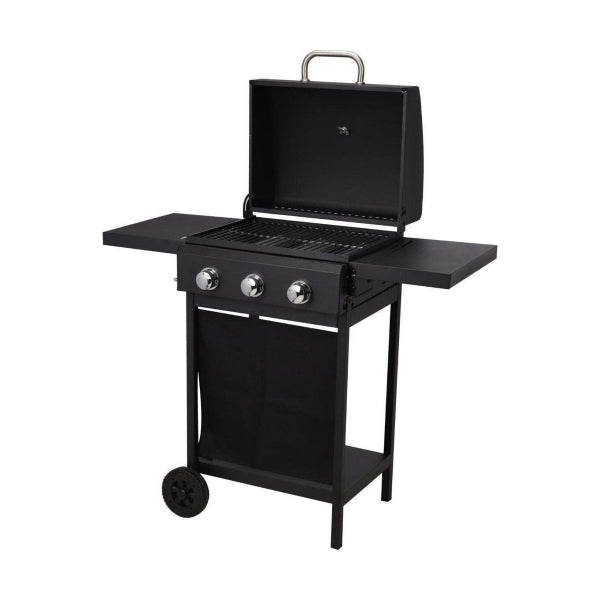 VAGGAN BARBECUE OP GAS 139 X 56,5 X 106 CM ZWART