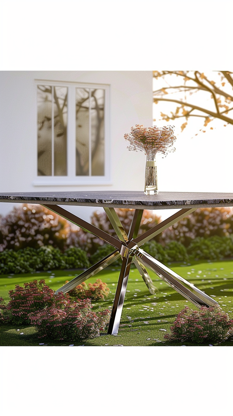 DKD HOME DECOR EETTAFEL (180 X 90 X 76 CM)