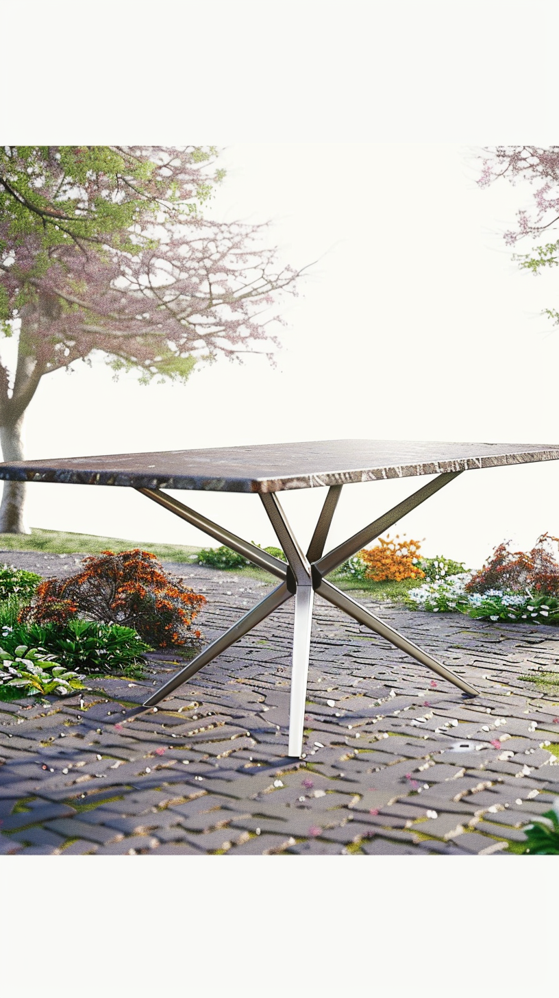 DKD HOME DECOR EETTAFEL (180 X 90 X 76 CM)