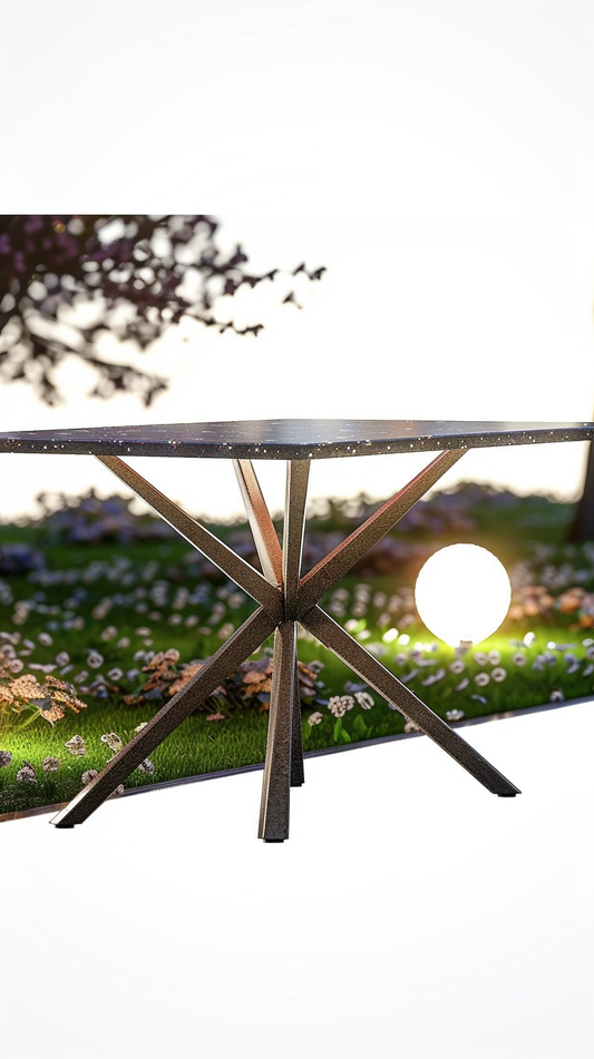 DKD HOME DECOR EETTAFEL (180 X 90 X 76 CM)