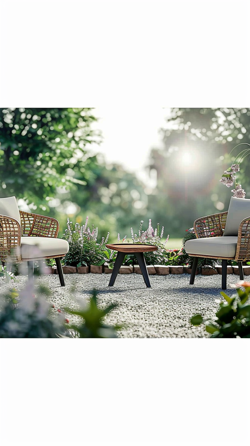 DKD HOME DECOR TAFELSET MET 3 FAUTEUILS ZWART / BEIGE / BRUIN (137 X 72 X 72 CM)