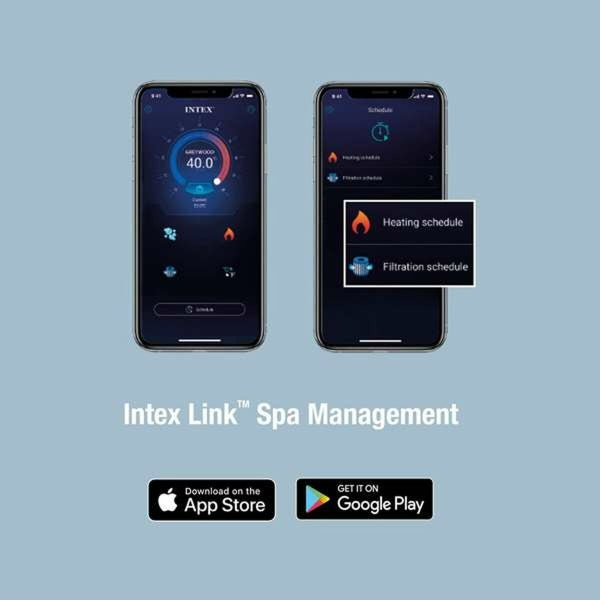 INTEX OPBLAASSPA | INTEX COLORBABY PURESPA BURBUJAS GREYSTONE DELUXE