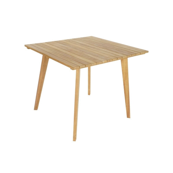 DKD HOME DECOR TAFEL MET VIER STOELEN  (90 X 90 X 75 CM)