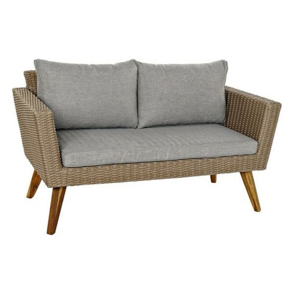 DKD HOME DECOR TAFELSET MET 3 FAUTEUILS (137 X 66 X 70,5 CM)